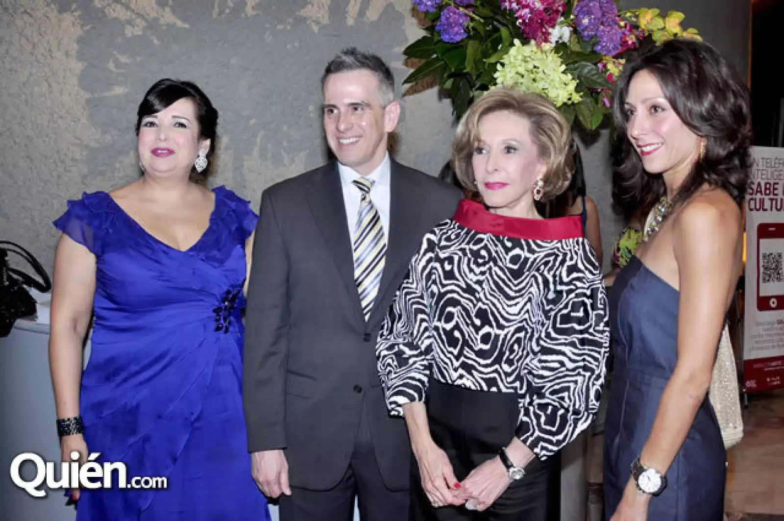 Elizabeth Watts,Pepe Ramírez,Yolanda Garza y Luly Gracia