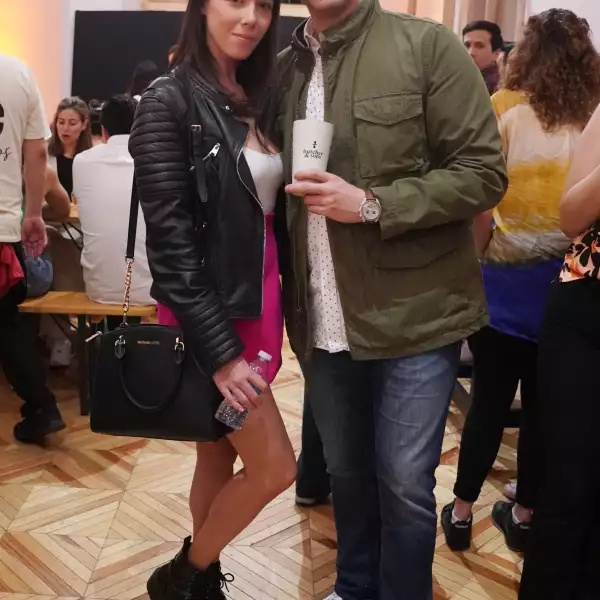 Michelle Franken y Manuel Tamez