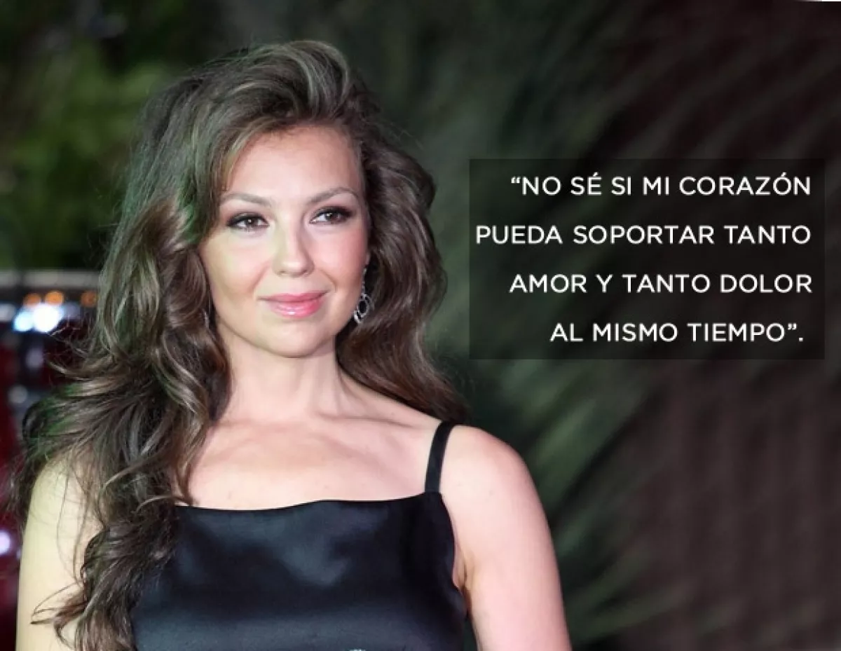 Thalía sufrió la muerte de su mamá el 27 de mayo y casi un mes después nacio su primer hijo varón.