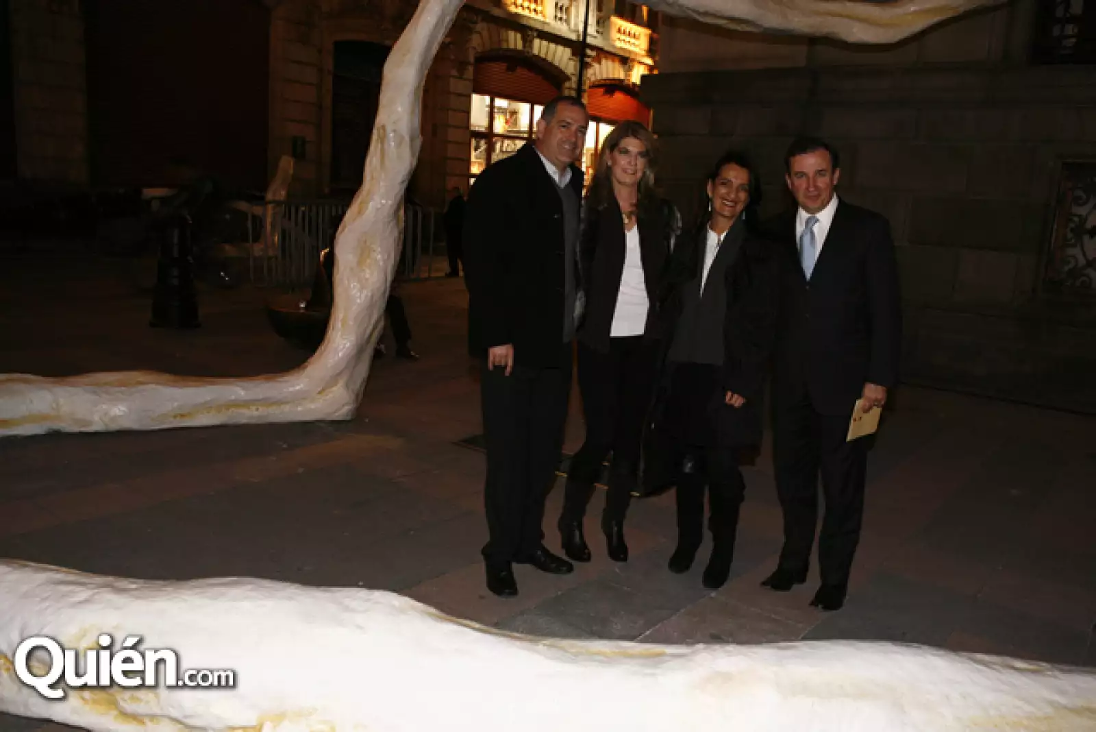 Julián Sieiro, Pía Portilla, Mayte Castro y Leonardo Kourchenko