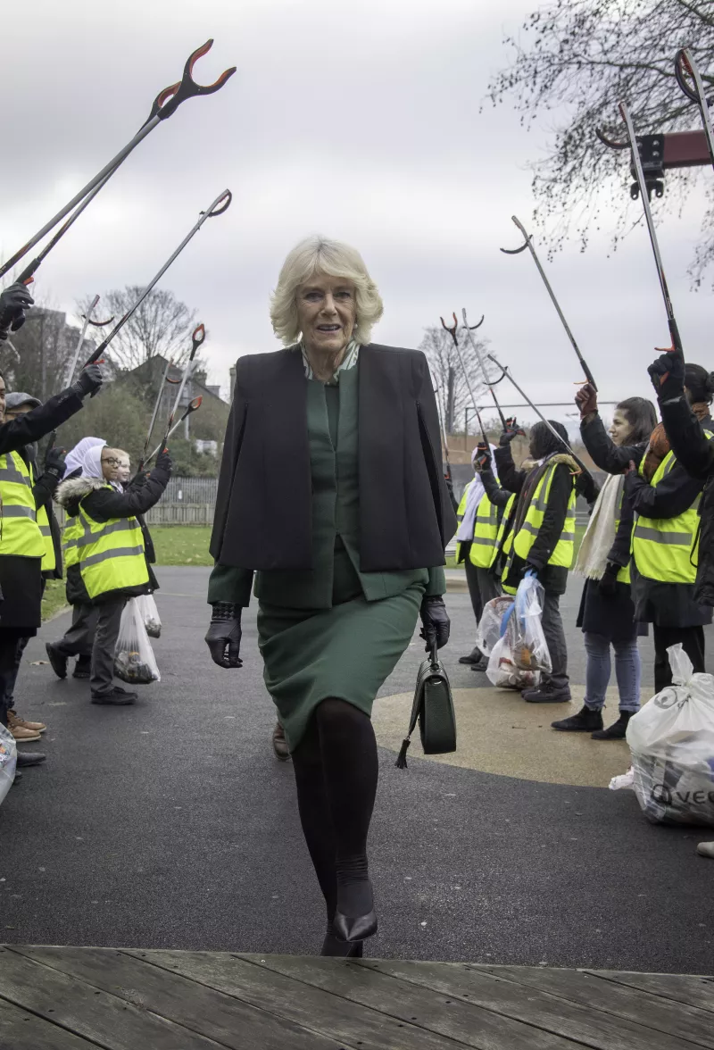 The Duchess Of Cornwall Visits East London