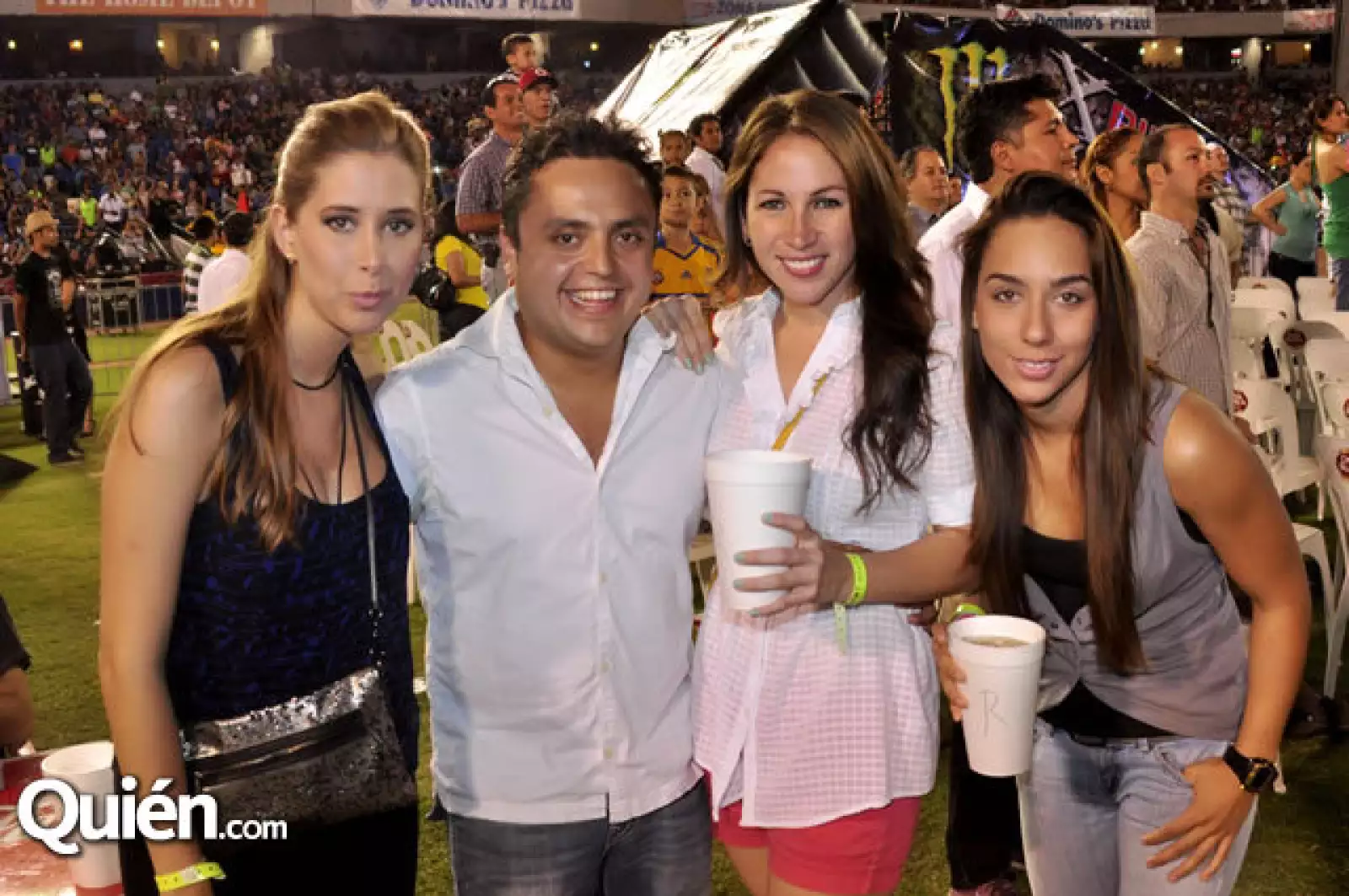 Dany Williams, Roberto Aguilar, Aida Malpica y Corina Ferrer