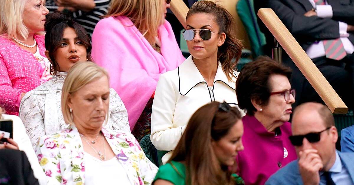El desaire que Priyanka Chopra les hizo a William y Kate en Wimbledon