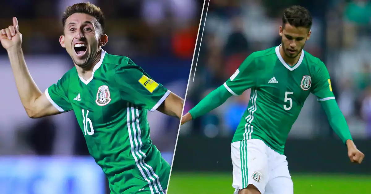 Héctor Herrera y Diego Reyes