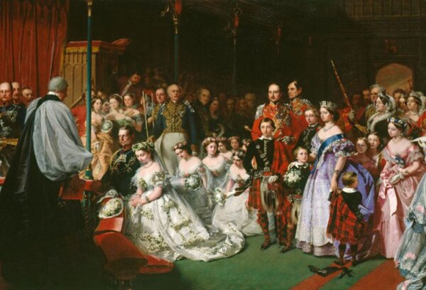 Boda princesa Victoria y Federico III, 1858