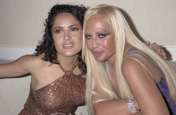 VERSACE FASHION SHOW IN PARIS , FRANCE