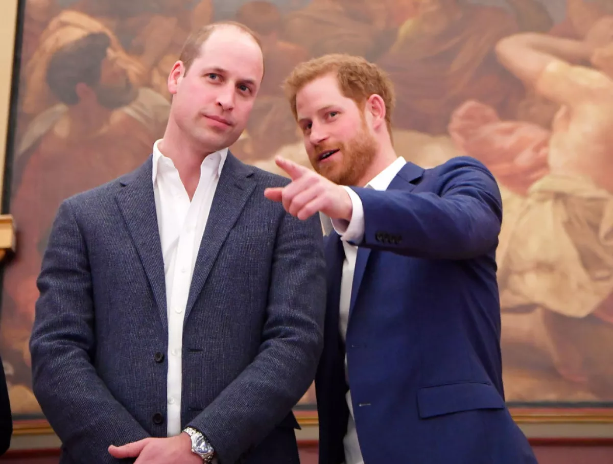 Príncipes Harry y William