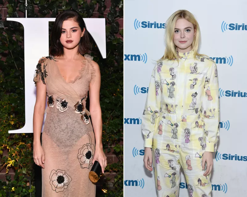 Selena Gomez y Elle Fanning