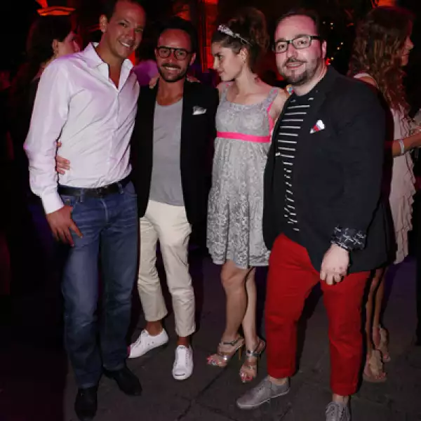 José Manuel Borbolla, Antoine Rating, Fernanda Aragonés y Erick Hernández