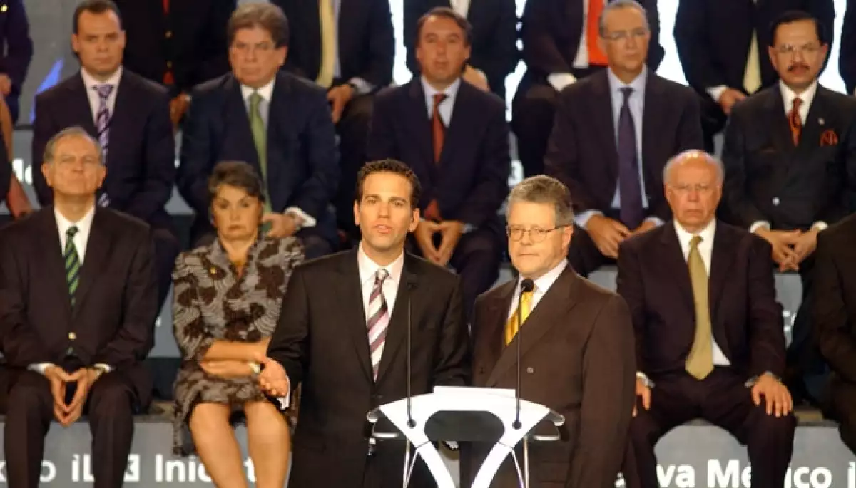 El presidente de Grupo Televisa expresó su deseo por mejorar México durante la presentación del proyecto Iniciativa México.