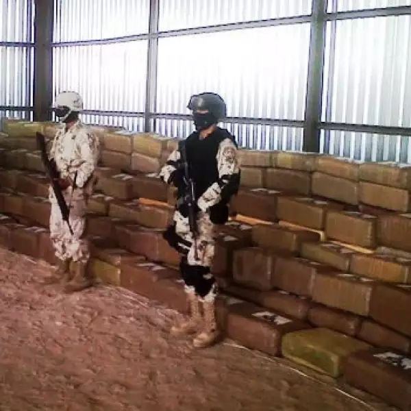 narco túnel droga Tijuana