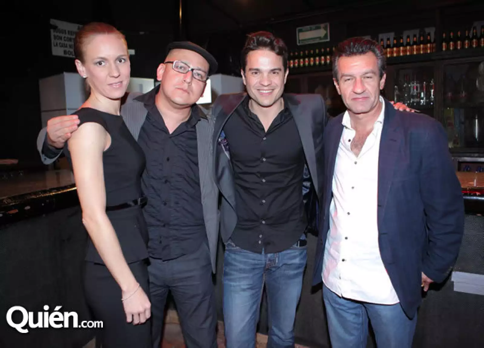 Jacky Bouffier, Rafa Lara, Kuno Becker y Paco Galarstegui.