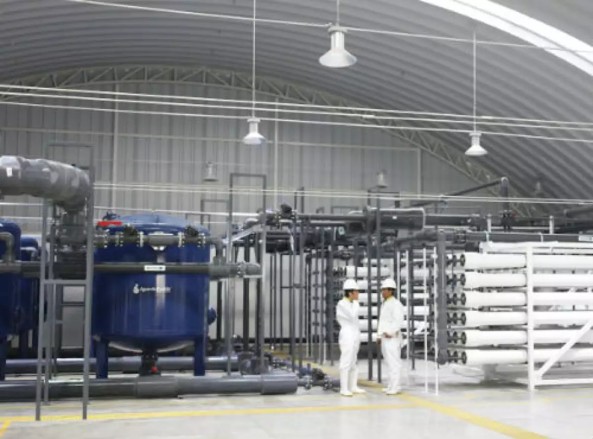 planta potabilizadora de agua en Puebla