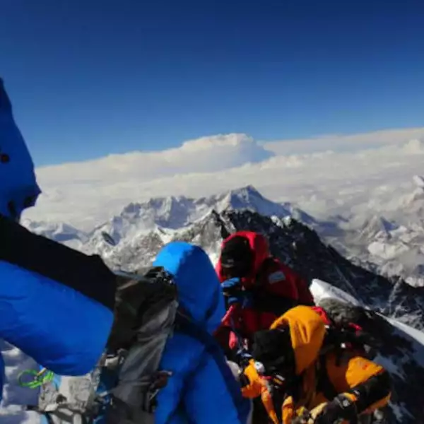Monte Everest, en el lado de Nepal