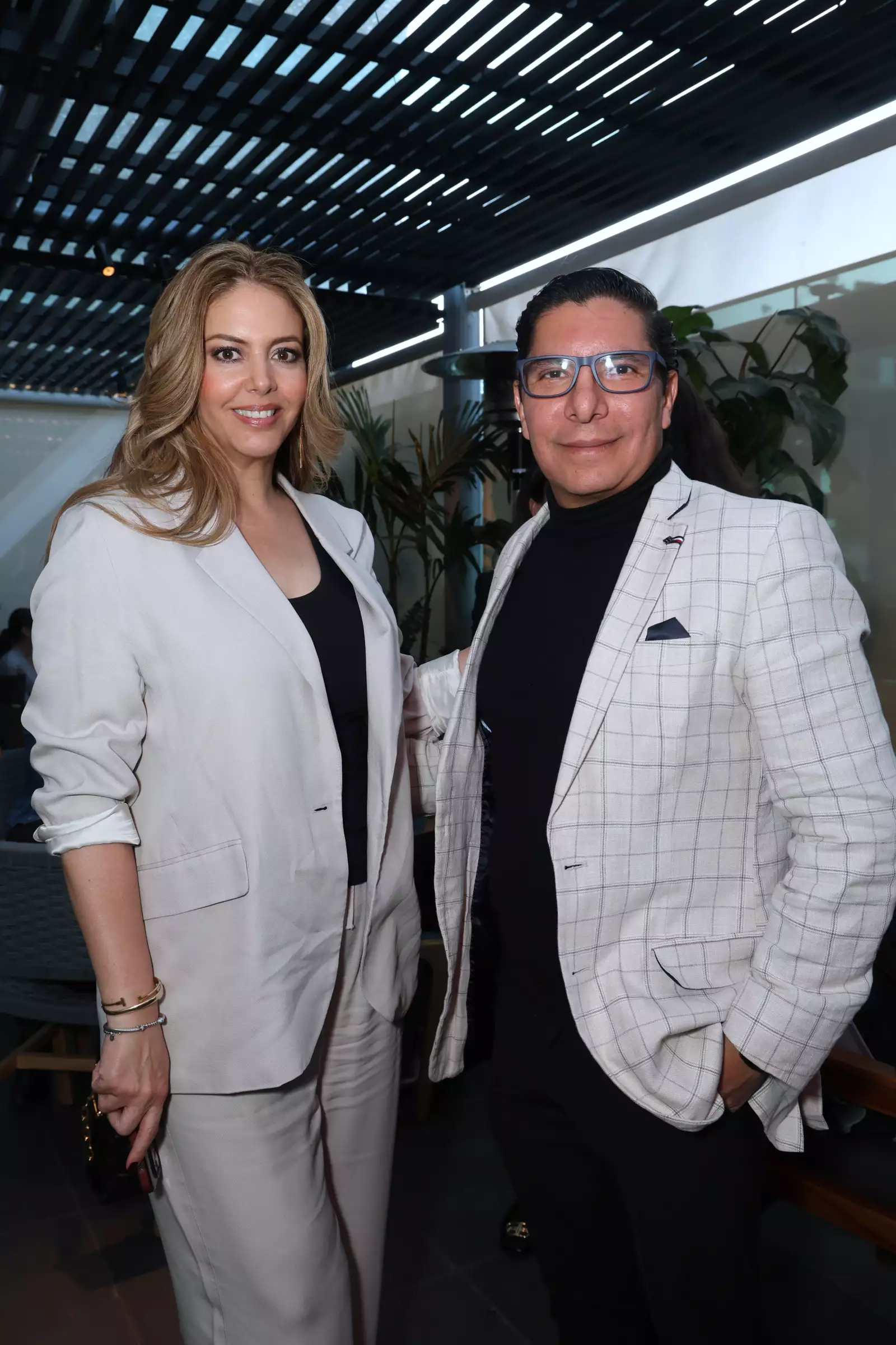 Amina Blancarte y Alex Pacheco 