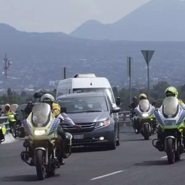 Las cenizas del autor de Cien años de soledad fue trasladado alrededor de las 15:30 horas.