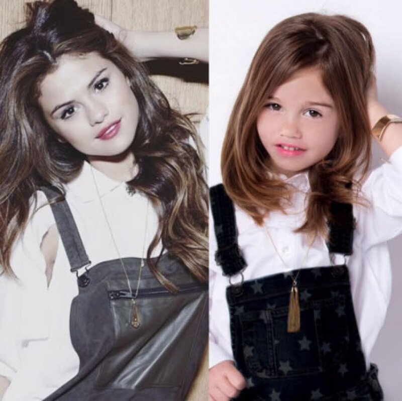 Ellee Approved imitando a Selena Gomez.