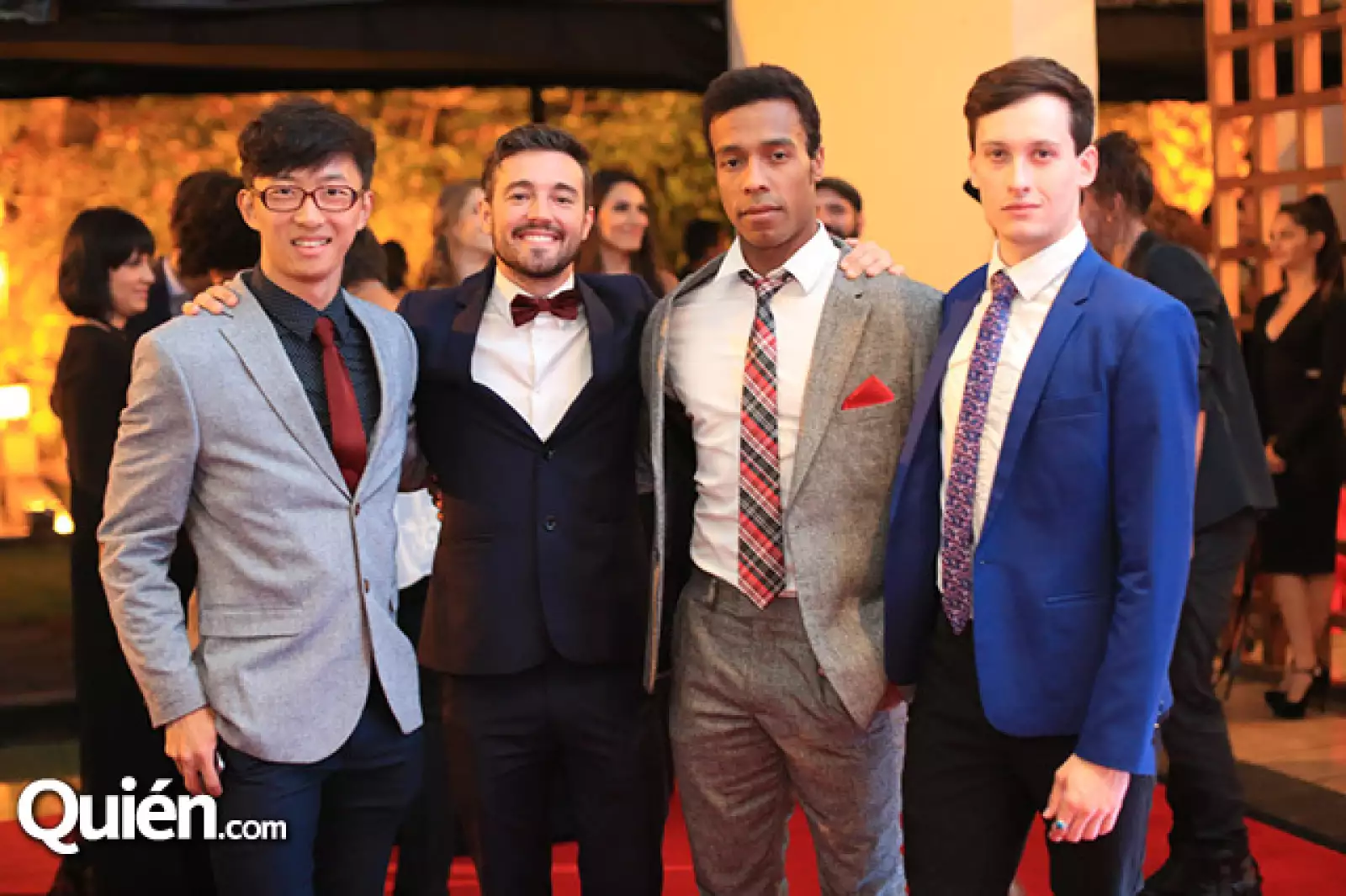 Wei Wang, Diego Cruz, Daniel Deivison-Oliveira y Lonnie Weeks