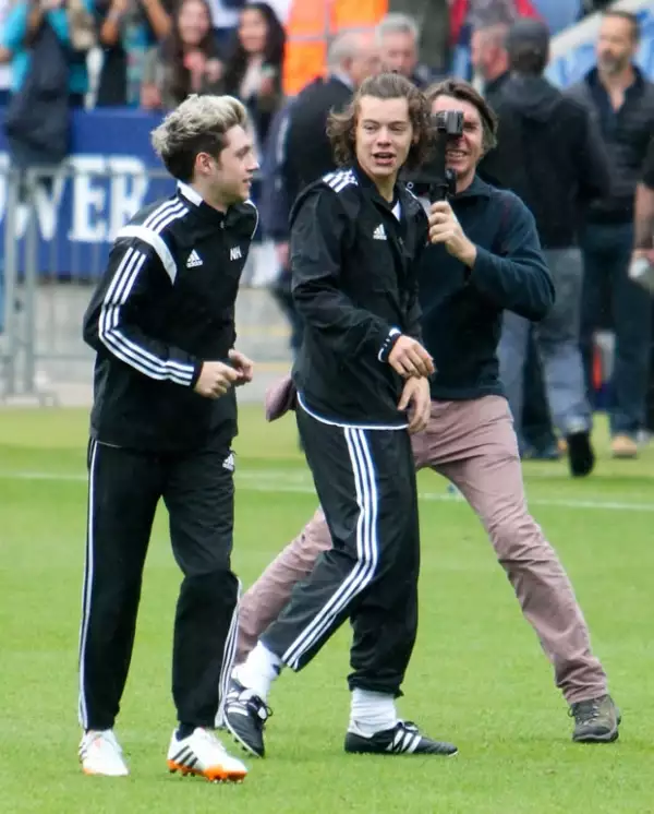Niall Horan y Harry Styles.