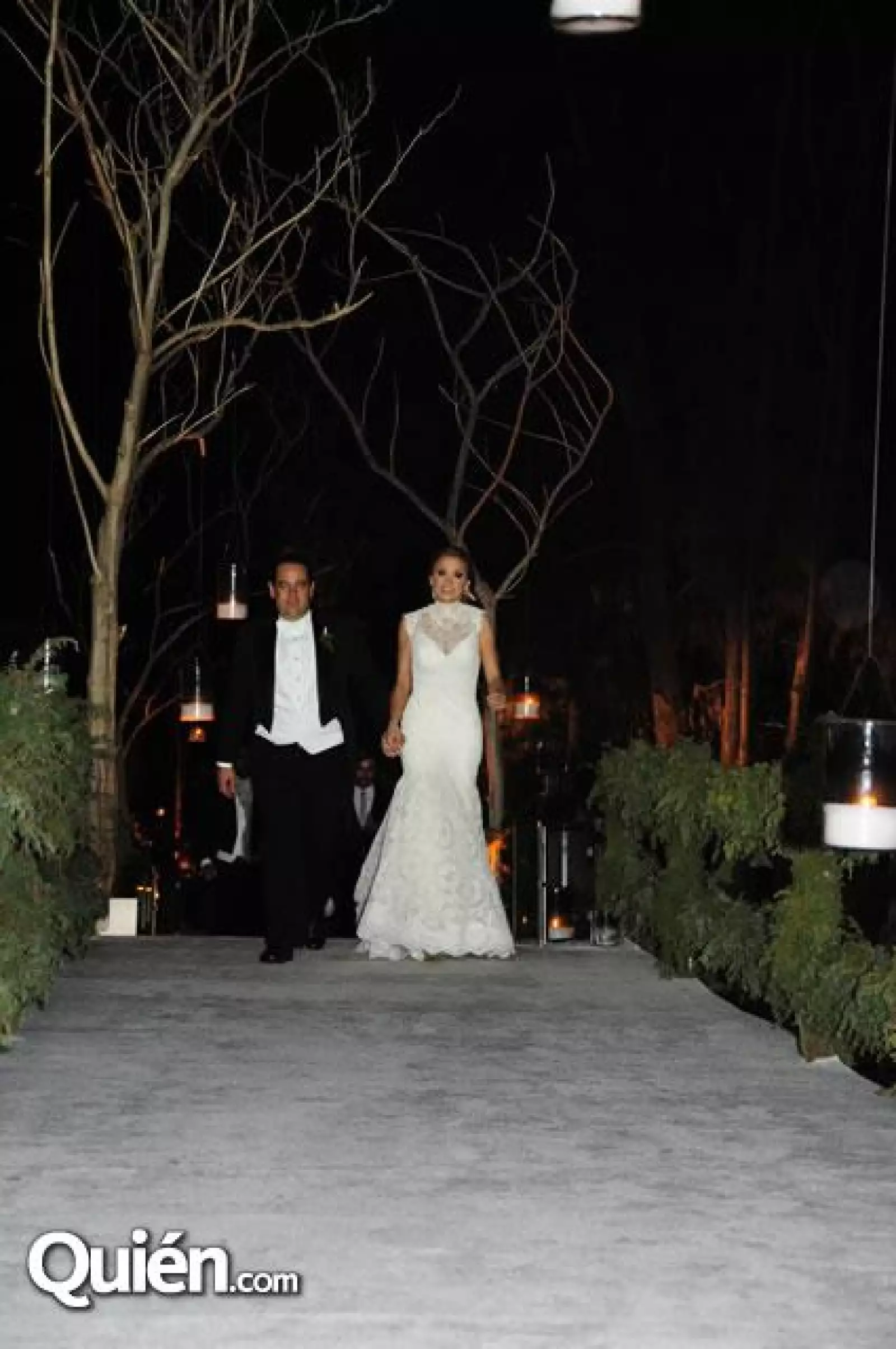 Entrada novios Juan Pablo Solbes,Tania De Anda