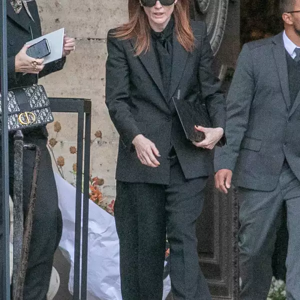 Peter Lindbergh's Funerals At Eglise Saint Sulpice In Paris