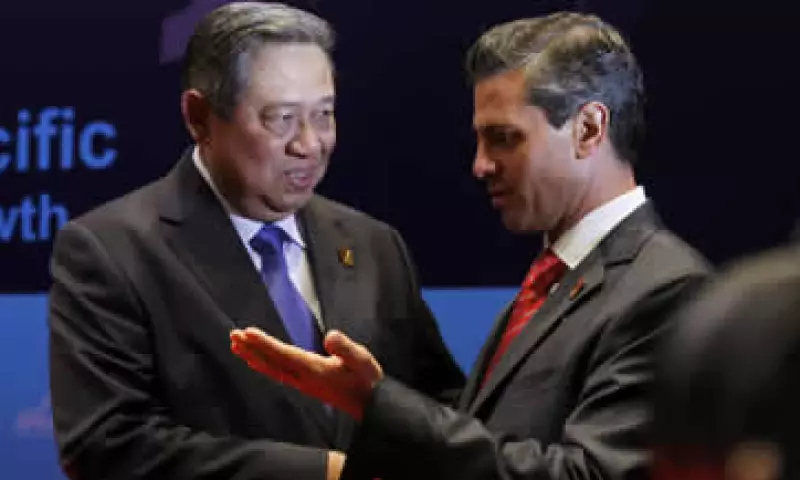 El presidente Peña Nieto se reunió con el mandatario de Indonesia, Susilo Bambang Yudhoyono. (Foto: Reuters)