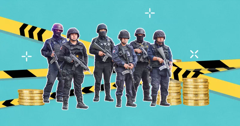 poco presupuesto a policias locales