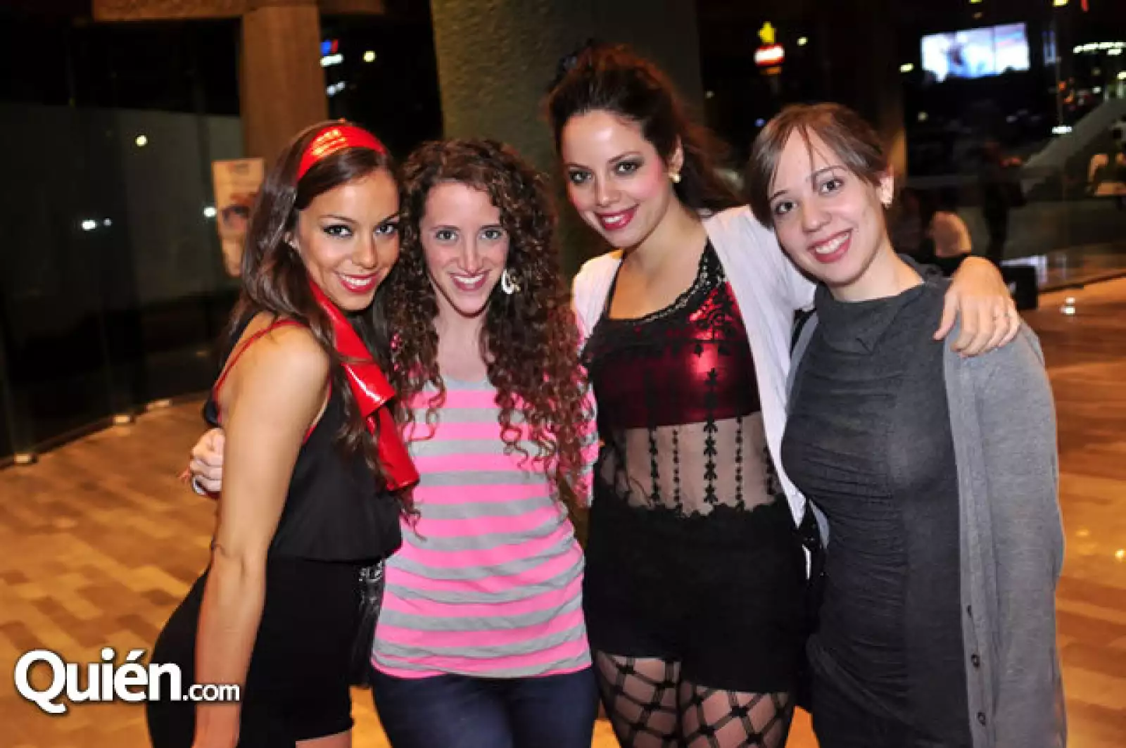 Zuleth Banda,Ruth Tafich,Pamela Villarreal y Gaby Martínez