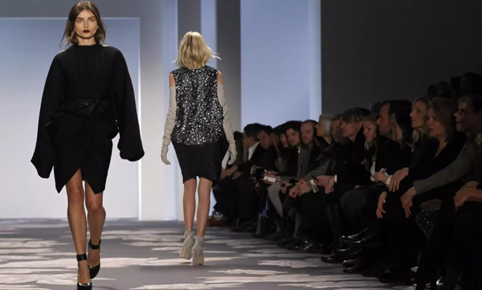 La famosa diseñadora Vera Wang también presentó su colección en la Fashion Week.