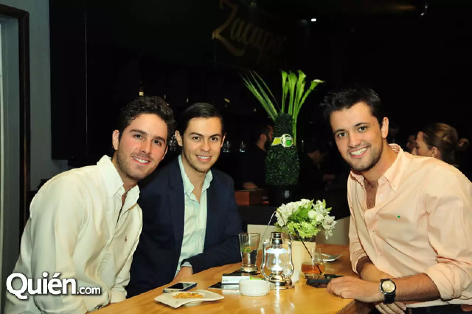 Andrés de Lamadrid, Andrés Mena y Juan Carlos Gutiérrez