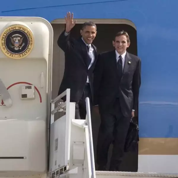 El presidente de Estados Unidos, Barack Obama, llegó a Jalisco acompañado de una comitiva en la que estaba en nuevo embajador de ese país en México, Carlos Pascal.