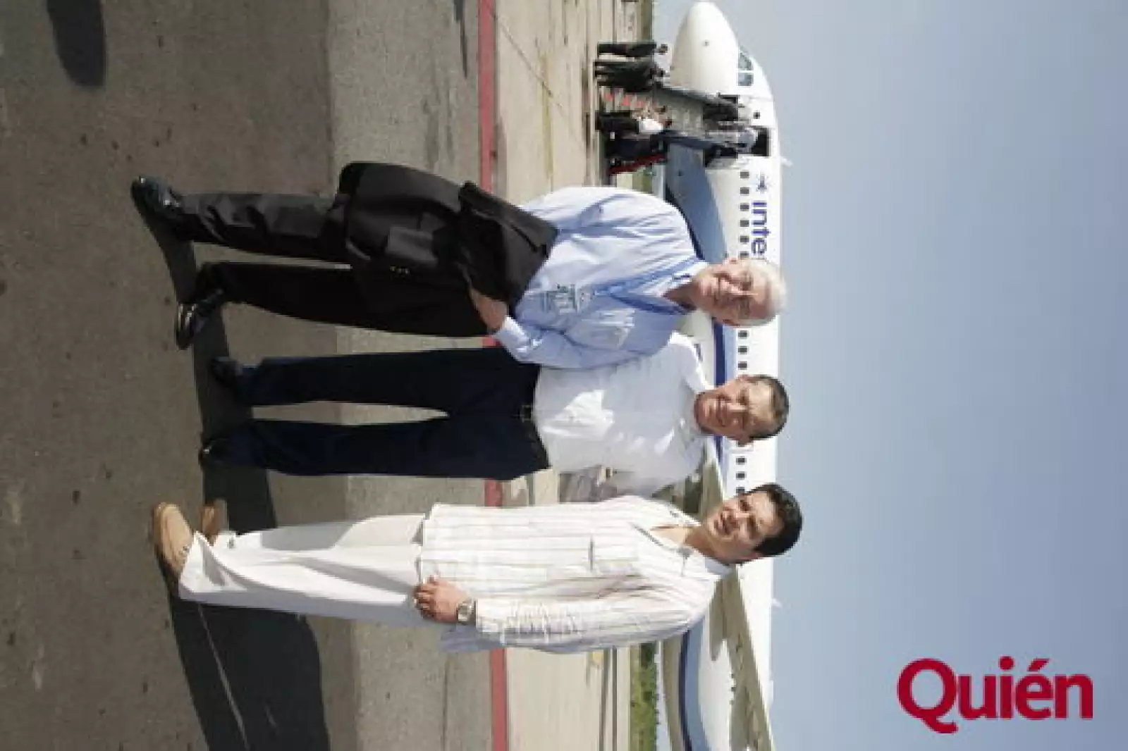 José Luis Garza, Miguel Alemán Velázco, Miguel Alemán Magnani