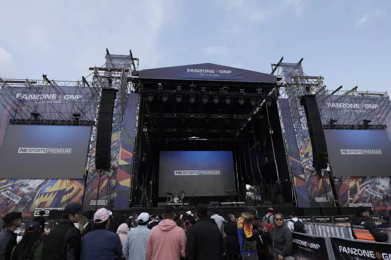 fan zone gnp formula 1 cdmx