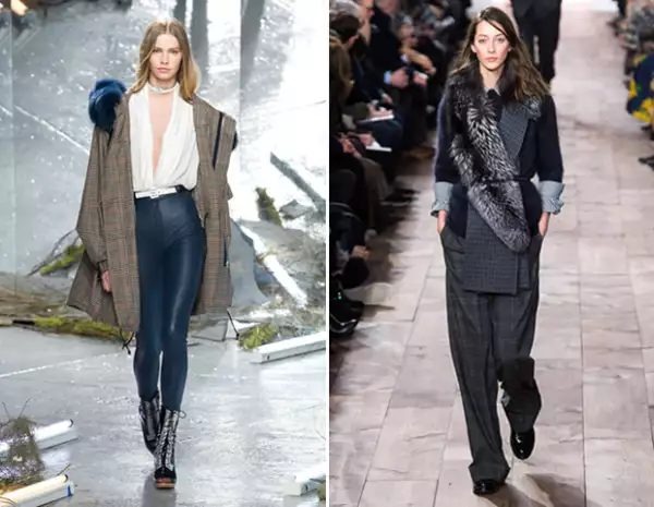 Rodarte y Michael Kors proponen cinturones delgados.