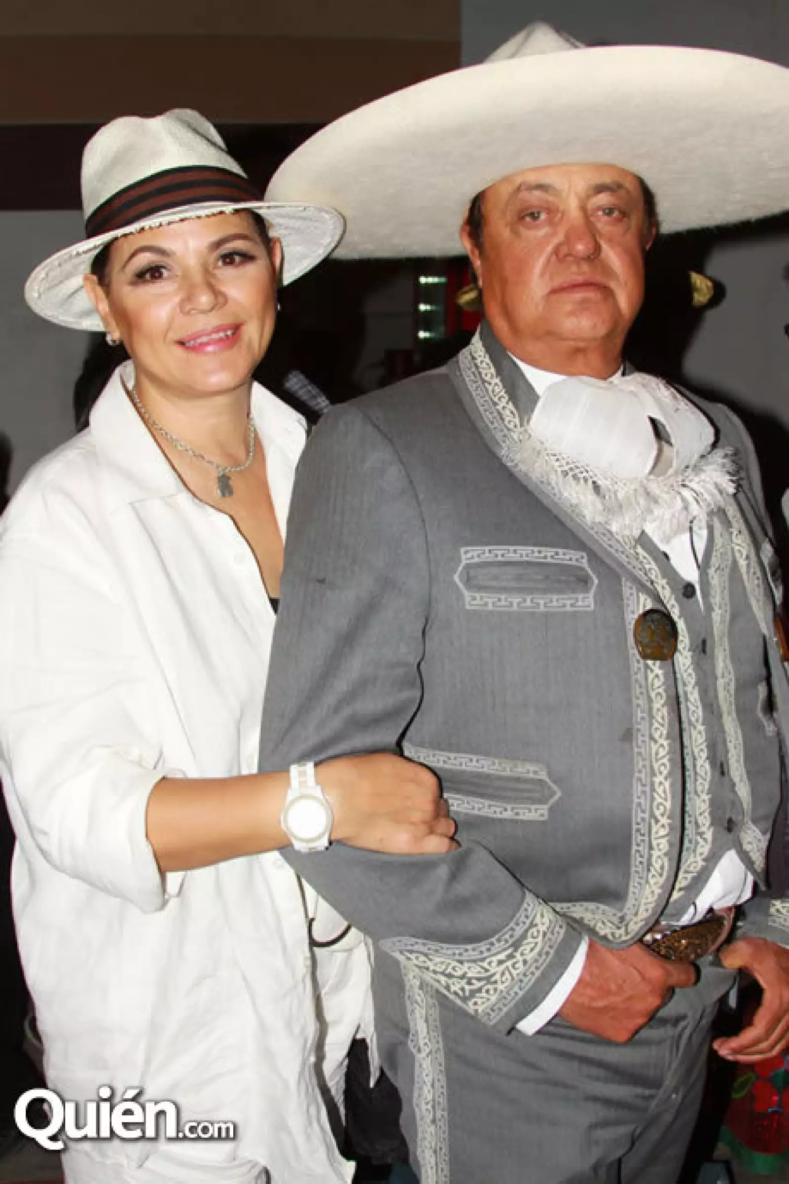 Socorro Retamoza y José Samperio