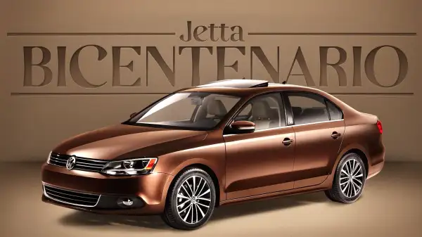 Publicidad de Volkswagen que muestra el Jetta Bicentenario.