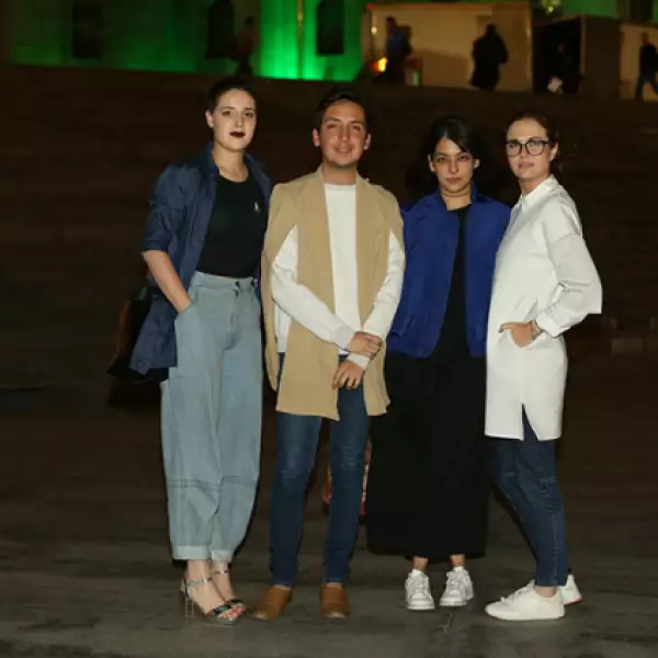Pia Grassi, Israel Vázquez, Michelle Otero y Natalia Ferriz