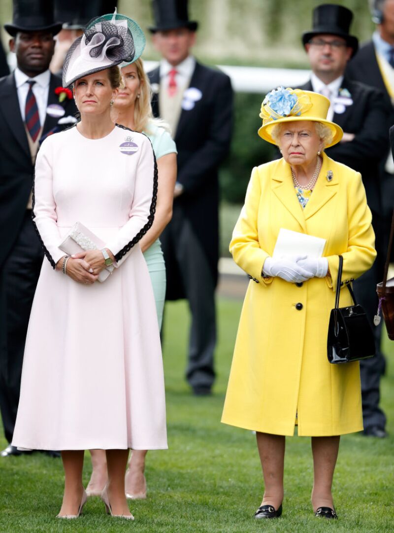 Reina Isabel y Sophie Wessex