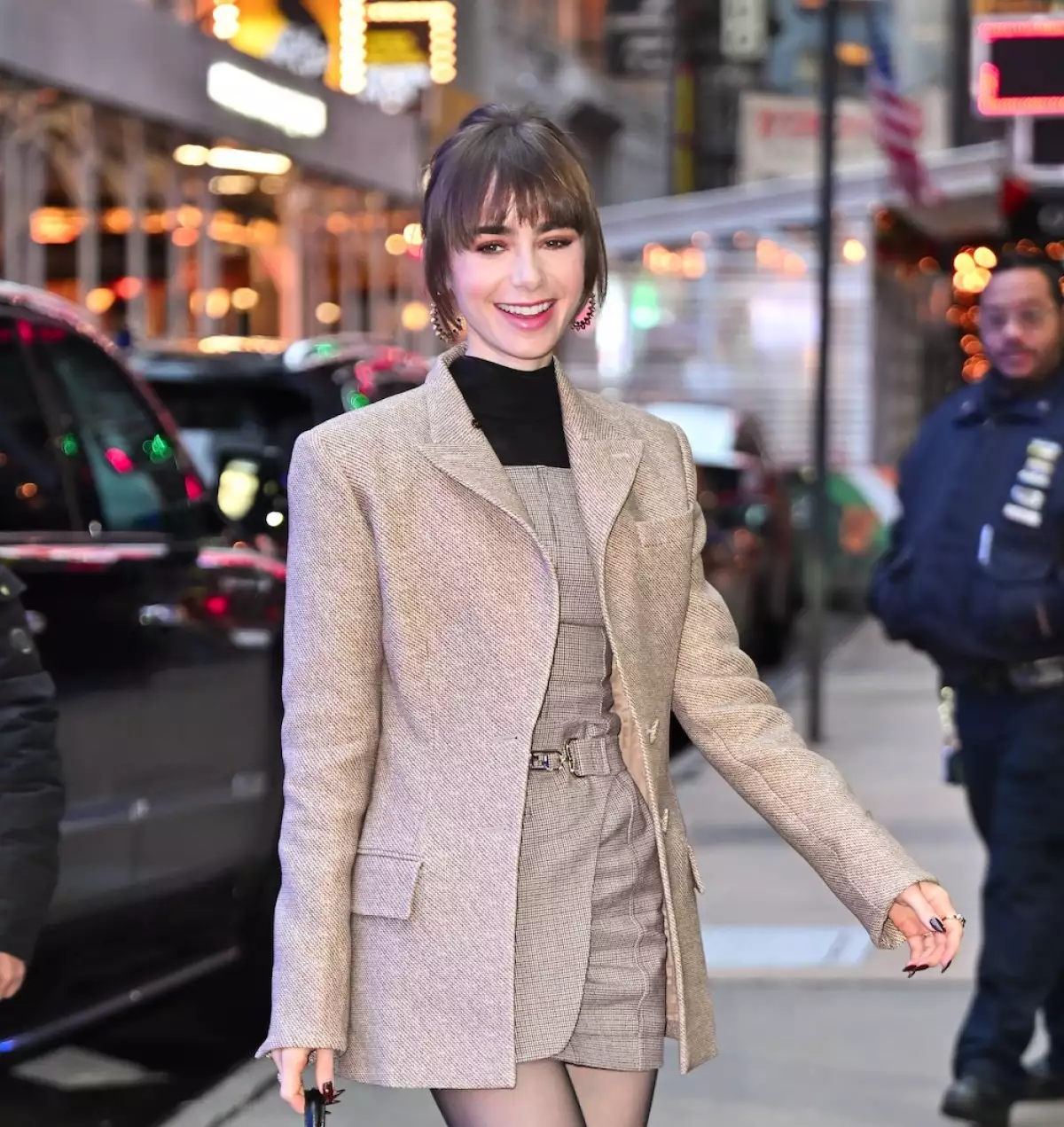 Celebrity Sightings In New York City - December 12, 2022