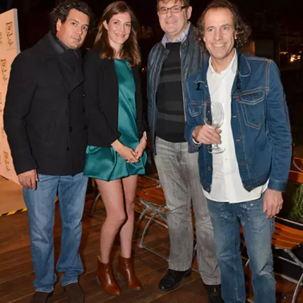 Federico Mery-Samson,Regina Álvarez,Philippe Gatto y Alain Coumont