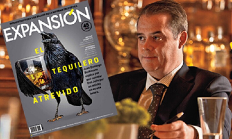 Juan Domingo Beckmann cuenta a Expansión los planes de Casa Cuervo con la adquisición de Bushmills. (Foto: Jesús Almazán)