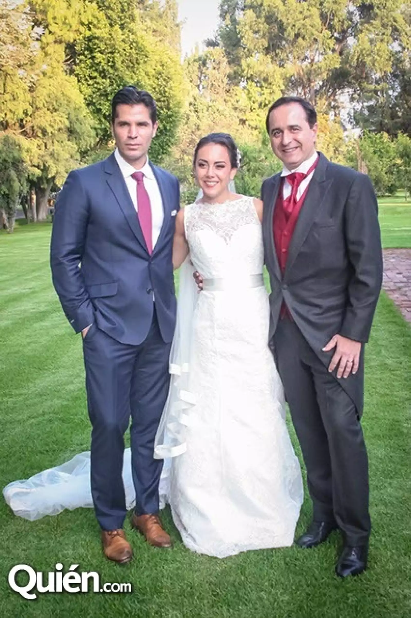 Eduardo Verástegui,Andrea Martínez Tron y Juna Ignacio Peña Espina