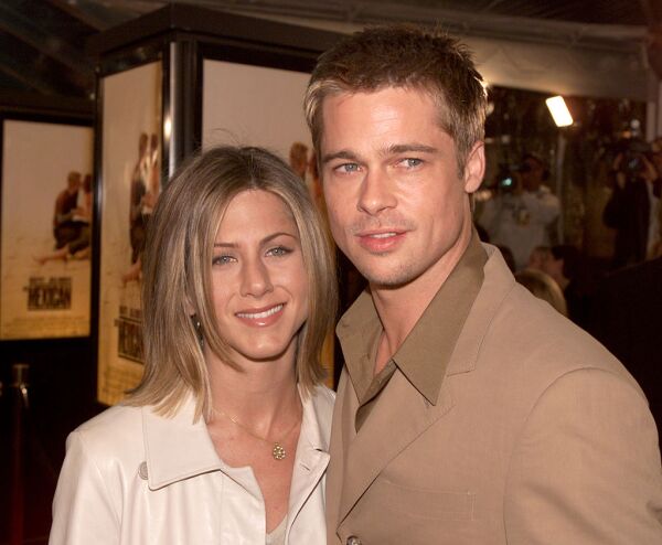 Jennifer Aniston y Brad Pitt