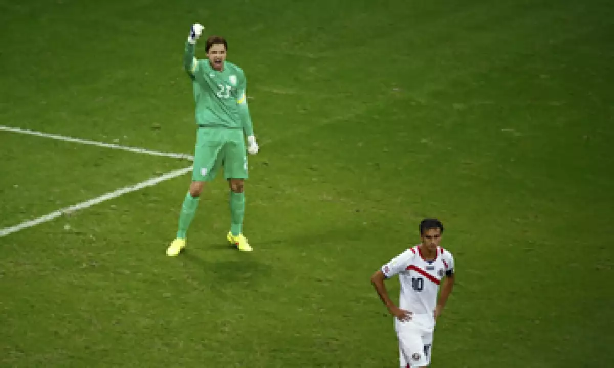 El portero de Holanda, Tim Krul, celebra el triunfo sobre el equipo de Costa Rica. (Foto: Reuters)