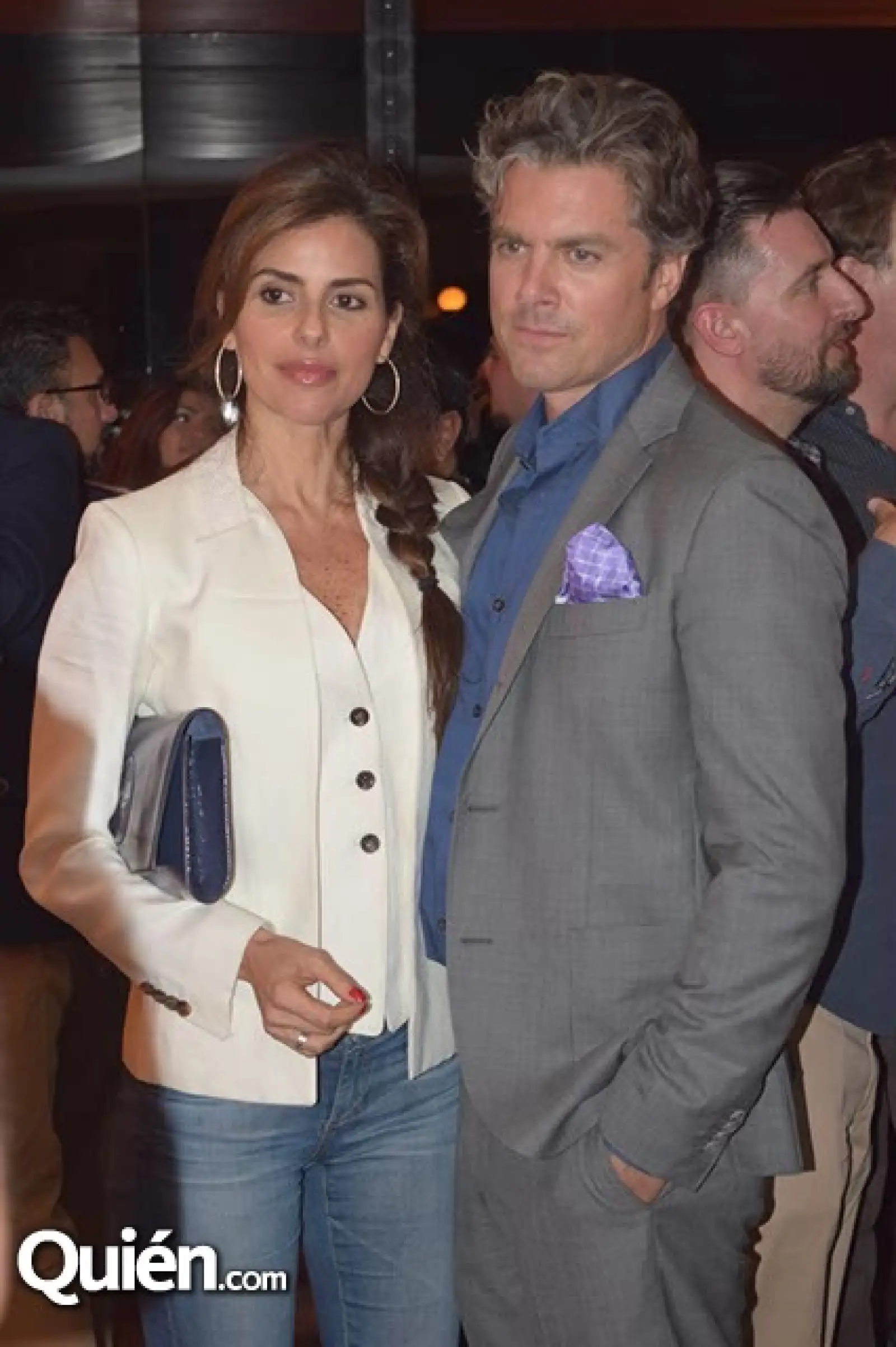 Elena Rezza y Hugo Van Belle.