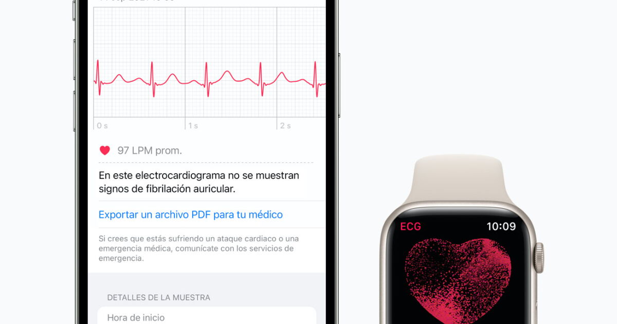La app de electrocardiograma en el Apple Watch ya está disponible en México