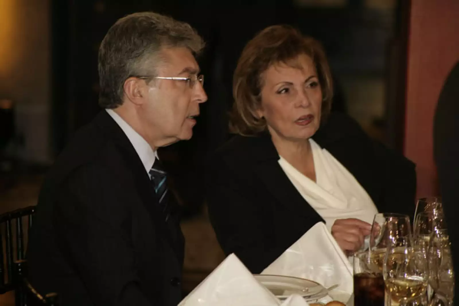 Cena Sarkozy en Palacio Nacional