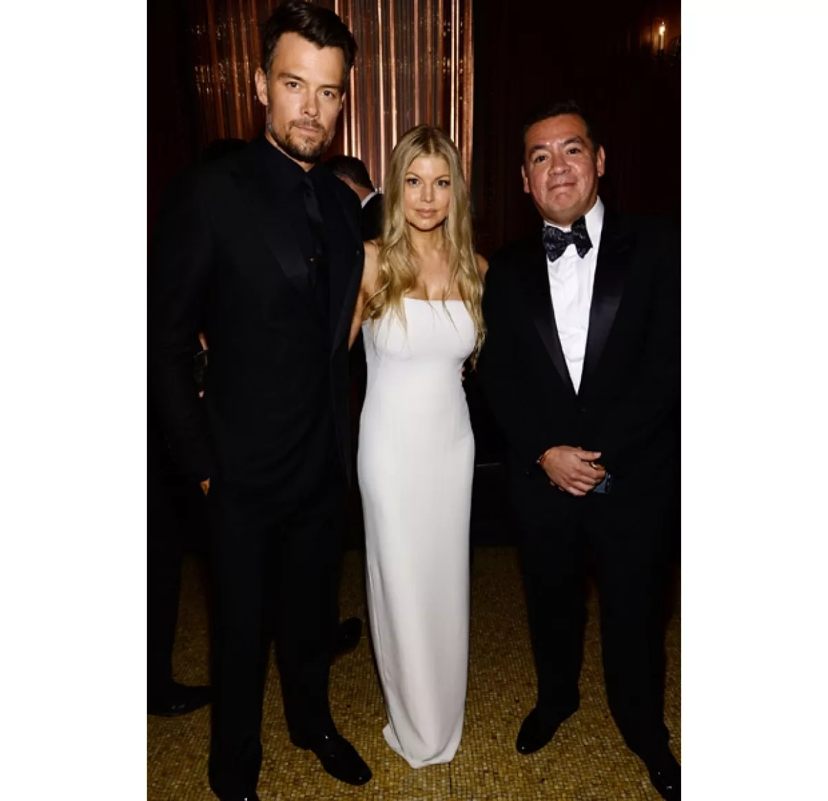 Así volvió Fergie a las red carpets, con un cuerpazo y mucho glamour.