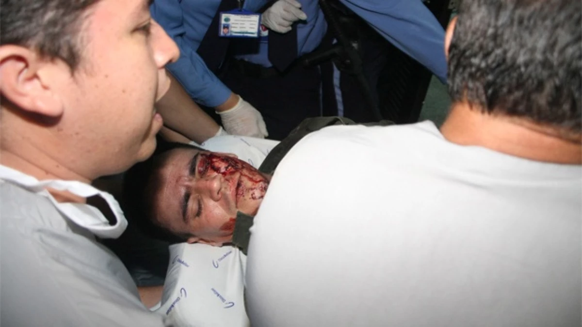 policia herido en atentado en colombia