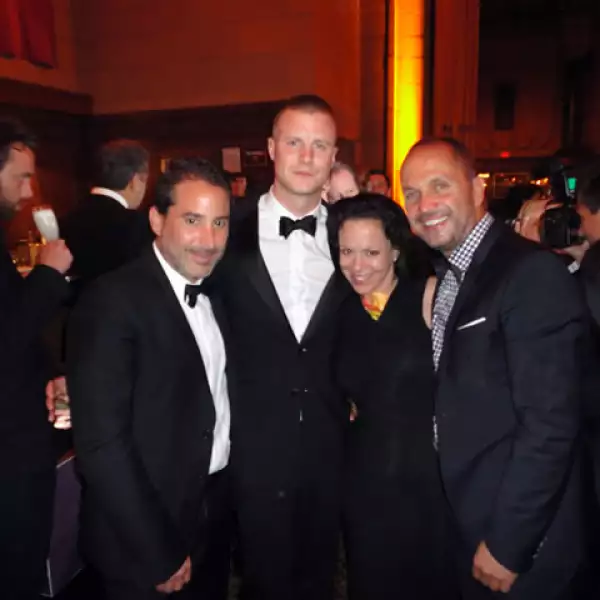 Moisés Micha, Christian Hogstedt, Bedel Gilberto y Carlos Couturier.
